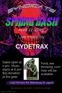 Syndicate Spring Bash April 22, 2023