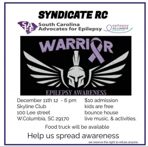 Syndicate Warrior Epilepsy Awareness December 11, 2022